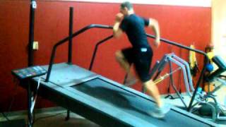 Up Hill TrainingSpeed Treadmill Going Vertical [upl. by Frieda520]