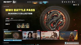 MWII Battle Pass Season 2 Collection Is Available Now MW3 Store Bundle Update [upl. by Garrik258]