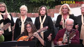 EL CORO DEL GRUPO AMIGAS DE UTRERA LE CANTA A LA NAVIDAD EN LA II FERIA DEL DULCE DE UTRERA [upl. by Saimon658]