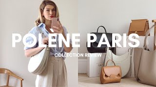 7 CLASSY amp CHIC FRENCH HANDBAGS  POLENE PARIS REVIEW [upl. by Nairod179]