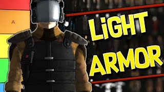 Fallout New Vegas  Light Armor Tier List [upl. by Coffeng]