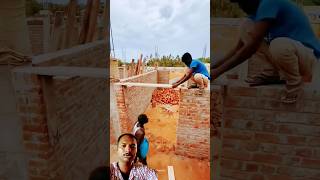 মিস্ত্রীর কাজেরজন্য একটা লাইক তো বানতাহে construction building wallfinishing wallcovering build [upl. by Atled]