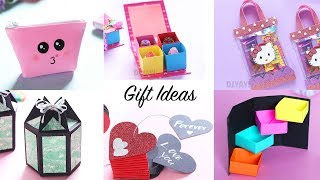 6 Easy Gift Ideas  DIY Gift Boxes  Gift Ideas [upl. by Petula995]