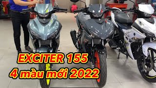 Giá exciter 155 vva 2022 special edition 4 màu mới  Nam hihi [upl. by Heber126]