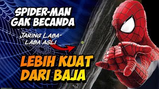 LEBIH TIPIS DARI RAMBUT LEBIH KUAT DARI BAJA Jaring SpiderMan Bukan Fiksi [upl. by Maillil]