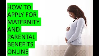 How to apply for maternity and parental benefits online in Canada [upl. by Maurizio]