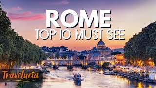 Rome Travel Guide 2024  10 Must See Attractions [upl. by Tasia175]