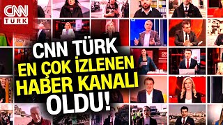 2023ün Şampiyonu CNN TÜRK 2024 Yılına Da Birinci Girdi Haber [upl. by Cherie82]