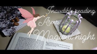 Inaudible Reading ASMR  أس أم أر قراءة غير مسموعة 📚💤 [upl. by Weinman]