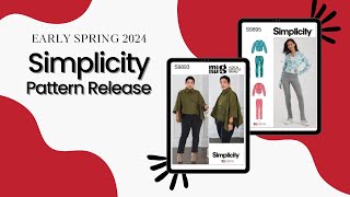 Simplicity Early Spring 2024 Pattern Release [upl. by Atiloj647]