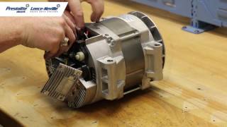 How to Change the Brushes on a 4000 Series Alternator [upl. by Nitnilc865]