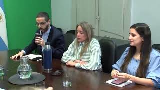 Paritaria el Gobierno se reunión con los gremios Ate y Upcn [upl. by Poyssick]