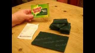 Kitchen Quick Tip 2  Save on Scouring Pads [upl. by Johny486]