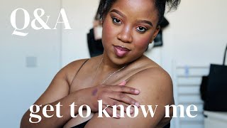 QampA  GET TO KNOW ME  First YouTube video 🐘 [upl. by Mixam]