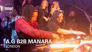 AG b2b Manara  Lagoon Femshayma pres Adrenalina  Boiler Room London Unlock Your City [upl. by Aiykan]