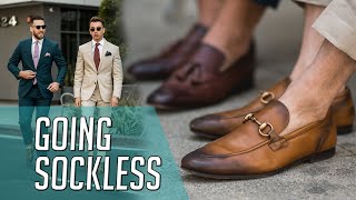 How To Go SOCKLESS The Right Way  Gents Lounge 2020 [upl. by Neitsabes]