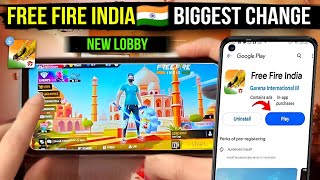 FREE FIRE INDIA🇮🇳 DOWNLOAD LINK ❤ FREE FIRE INDIA🇮🇳 BIG CHANGE😱 STORE GAMING [upl. by Garceau202]