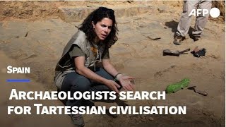 Archaeologists search for Spains lost Tartessian civilisation  AFP [upl. by Clarisse]