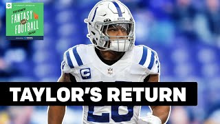 What to Make of Jonathan Taylor’s Return  The Ringer Fantasy Football Show [upl. by Nomead138]