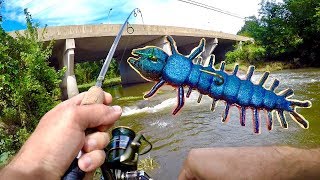 Fishing With Hellgrammite Lures [upl. by Cutlor]