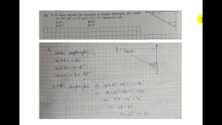 In figura alaturata este reprezentat un triunghi dreptunghic ABC avand unghiul A90 grade [upl. by Dalpe]