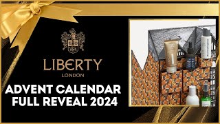 LIBERTY LONDON MENS ADVENT CALENDAR REVEAL 2024 [upl. by Arbmahs]