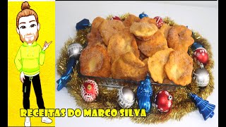 filhoses fritos de Natal receita de Portugal passo a passo [upl. by Sibby773]