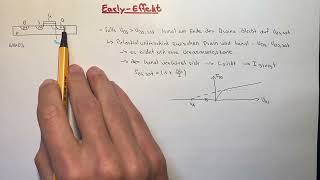 Early EffektKanallängenmodulation  Analoge Schaltungen [upl. by Ahsiei]