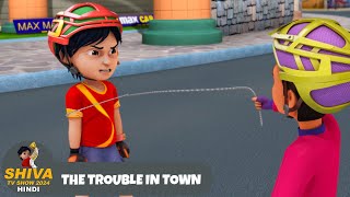 The Trouble in Town  शिवा  Full Episode 89  Funny Action Cartoon  Shiva TV Show 2024 Hindi [upl. by Joses81]