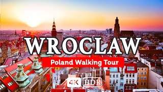 Wroclaw Poland 4k Walking Tour 🇵🇱  DISCOVER Polands MOST STUNNING Urban Gems [upl. by Daisie]