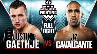 Justin Gaethje vs Gesias Cavalcante  WSOF 2 2013 [upl. by Lyndel]