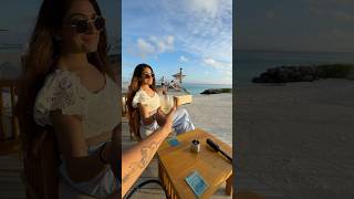 Sunsiyam Olhuveli Maldives  Romance Island Bar Sunset Views [upl. by Hitt]