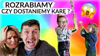 RODZICÓW NIE MA W DOMU 😁 WOLNE OD SZKOŁY👍ROZRABIAMY 😱 CZY DOSTANIEMY KARĘ ⁉️ [upl. by Retxab]