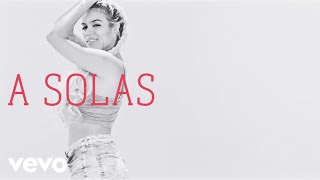 Karol G  A Solas Official Lyric Video [upl. by Zurc]