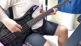 John Petrucci  Animate Inanimate Bass part only johnpetrucci animateinanimate basscover [upl. by Nert]