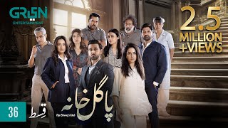 Pagal Khana Episode 36  Saba Qamar  Sami Khan  Momal Sheikh  Mashal Khan  Syed Jibran Green TV [upl. by Purdy736]