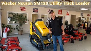 Wacker Neuson SM120 Utility Track Loader [upl. by Irakab265]