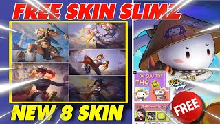 Liên Quân FREE SKIN SLIMZ THỎ 7 MÀU Ra Mắt 8 Skin Mới  Xuyên Cùi Mía [upl. by Clay430]