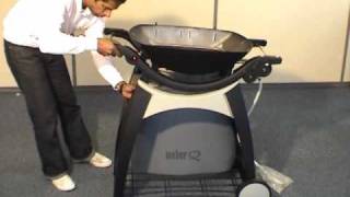 Barbecue a gas Weber Q300 istruzioni per il montaggio [upl. by Melquist]