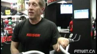 Keiser M3 Total Body Trainer Demonstration [upl. by Ennairod196]