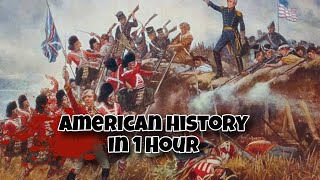 American History in 1 Hour and 8 Minutes [upl. by Aurthur548]