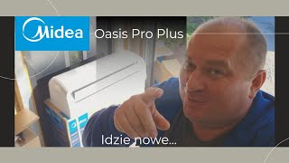 Midea Oasis Pro Plus KLIMATYZACJA ze stałą nominalną mocą do 15°C podwójnie rotacyjna sprężarka [upl. by Okiman]