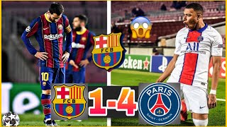 BARÇA 14 PSG  MBAPPÉ FRACASSE LE BARÇA Nul [upl. by Peterus]