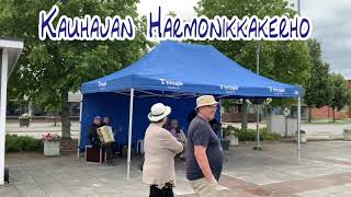 Kauhavan Harmonikkakerho torilla 2772022 [upl. by Yeslek]