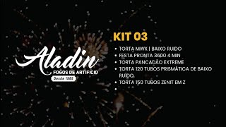 Kit Reveillon 03  Aladin Pirotecnia [upl. by Suirradal]