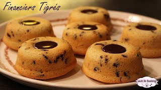 Recette des Financiers Tigrés au Chocolat [upl. by Bordy]