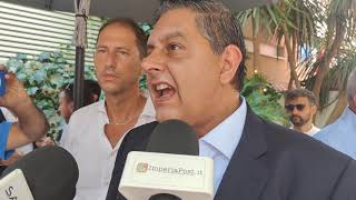 Elezioni Diano Marina candidatura Za Garibaldi intervista Toti [upl. by Isla639]