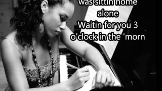 Alicia Keys  Karma Lyrics [upl. by Attenev]