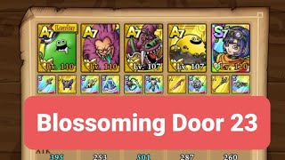 Blossoming Door 23 easy clear  Dragon Quest Tact [upl. by Jennings]