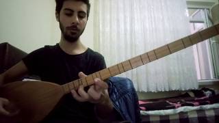 Manuş Baba  Eteği Belinde  Bağlama Cover  SOLFEJ [upl. by Ariella223]